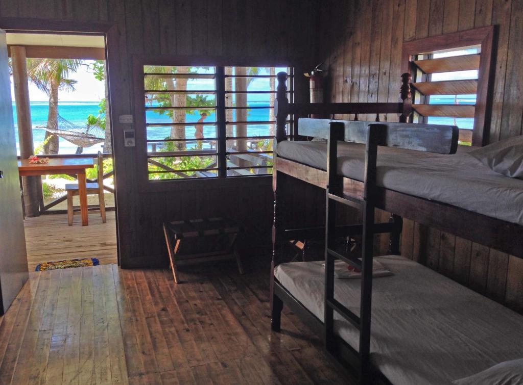 Ratu Kini Backpackers And Dive Resort Mana Island Rum bild